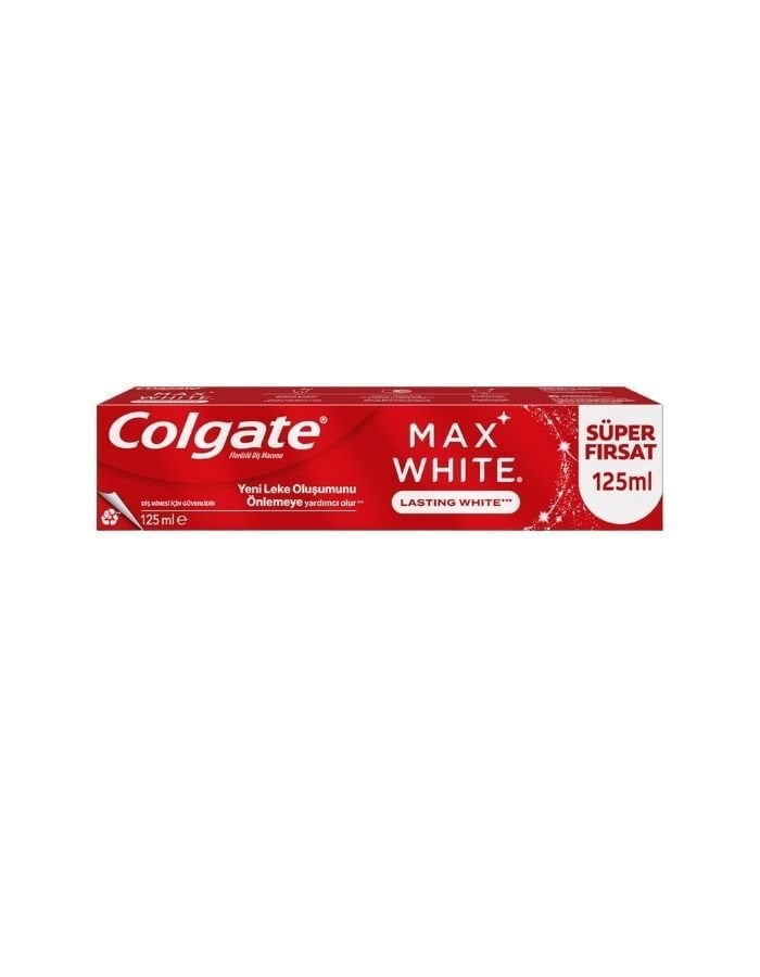 Colgate Max White Kalıcı Beyazlık Diş Macunu 125 ML