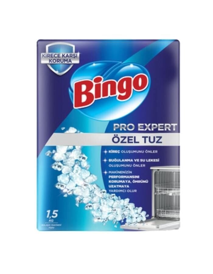 Bingo Bulaşık Makinesi Tuzu 1500 gr