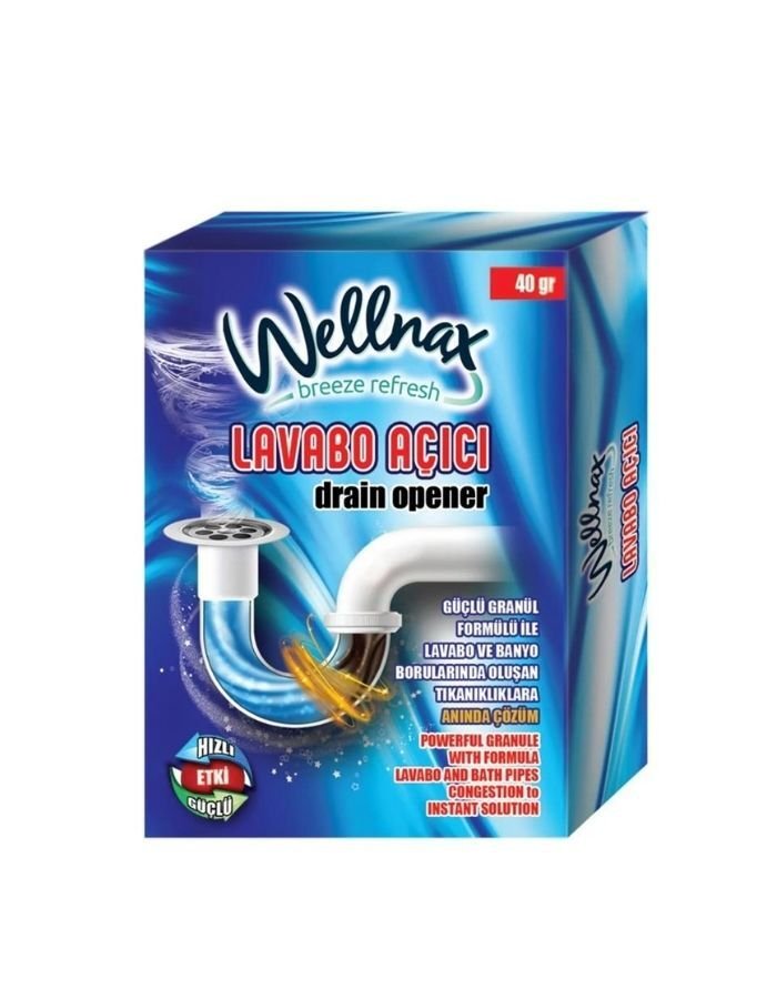 Wellnax Lavabo Açıcı 40 gr