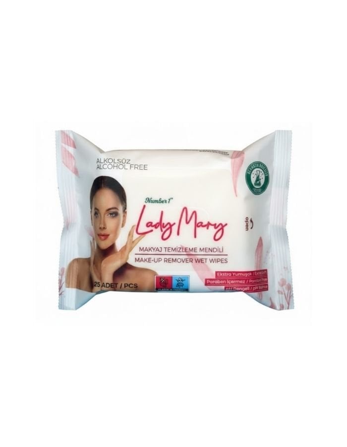 Lady Mary 25'li Makyaj Temizleme Mendili