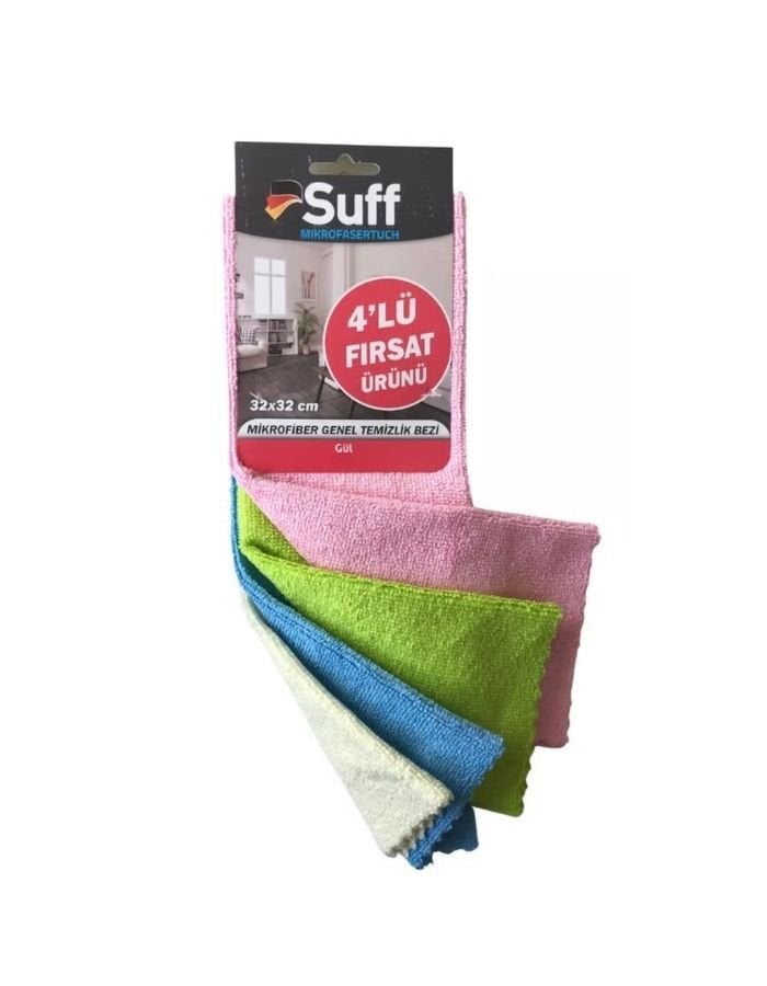 Suff 4'lü Mikrofiber Bez