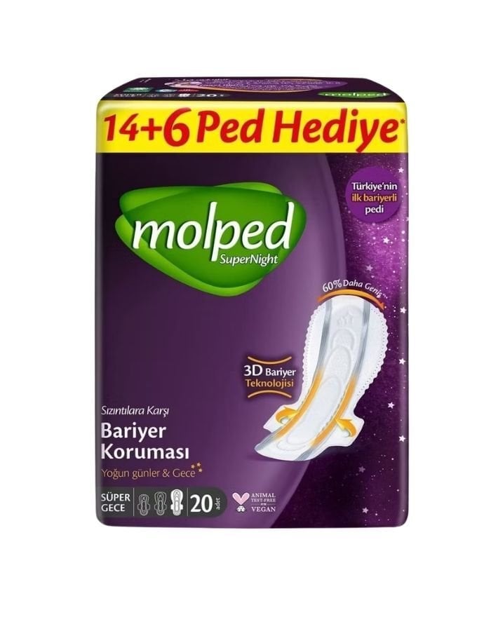 Molped Supernight 20'li Gece Dev Eko Ped