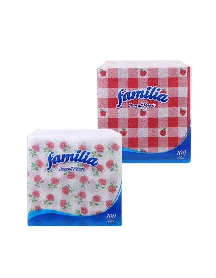 Familia 100'lü Karma Desen Peçete
