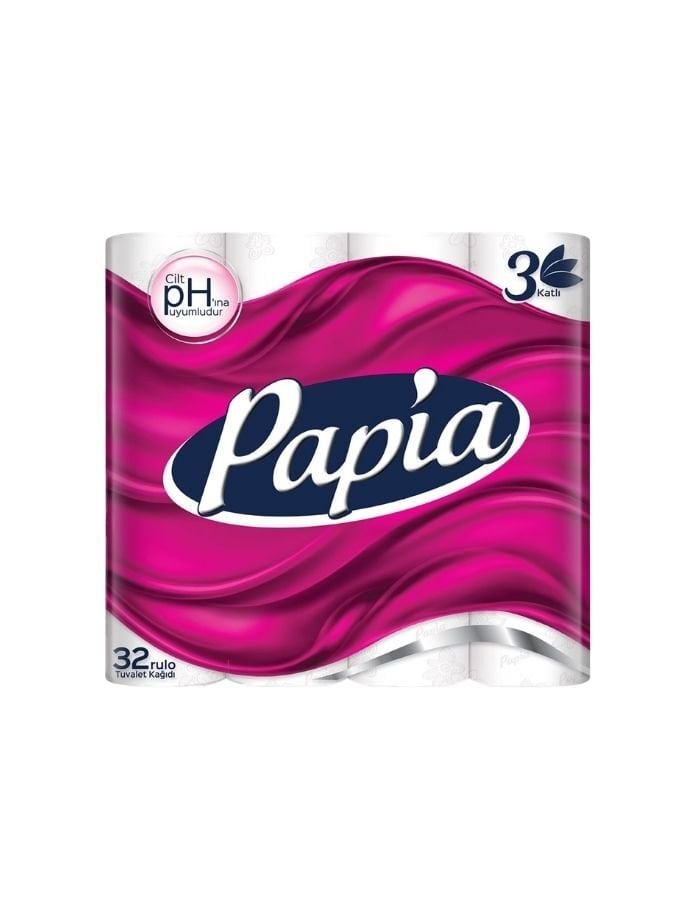 Papia 32'li 3 Katlı Tuvalet Kağıdı