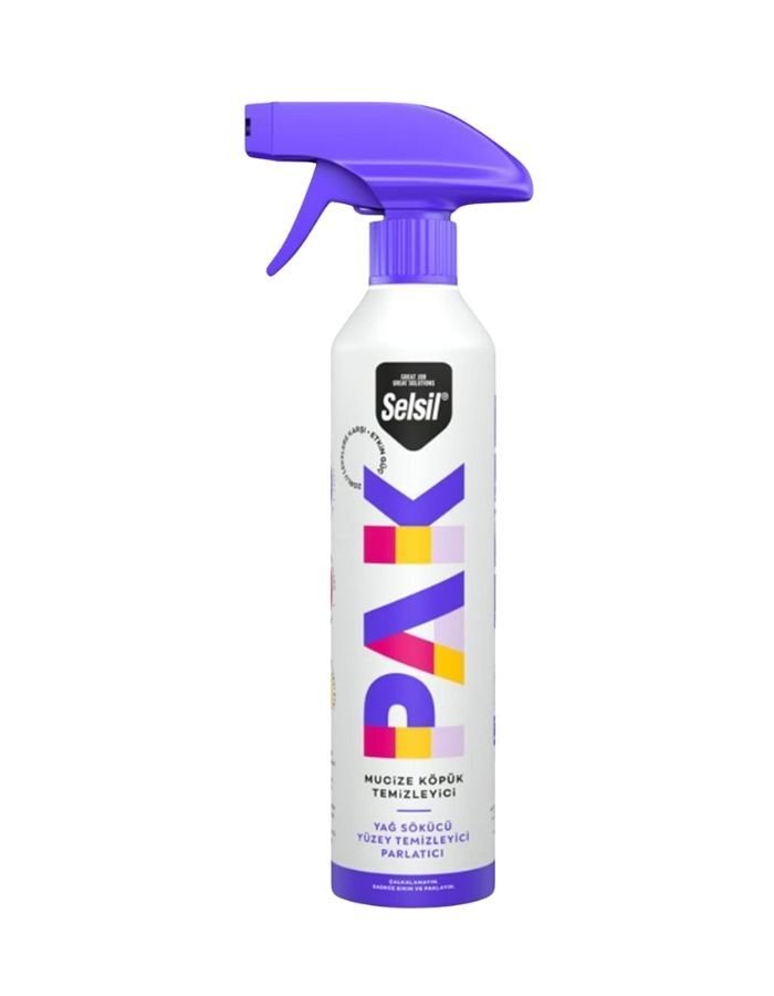 Selsil Pak Köpük Temizleyici Sprey 500 ML