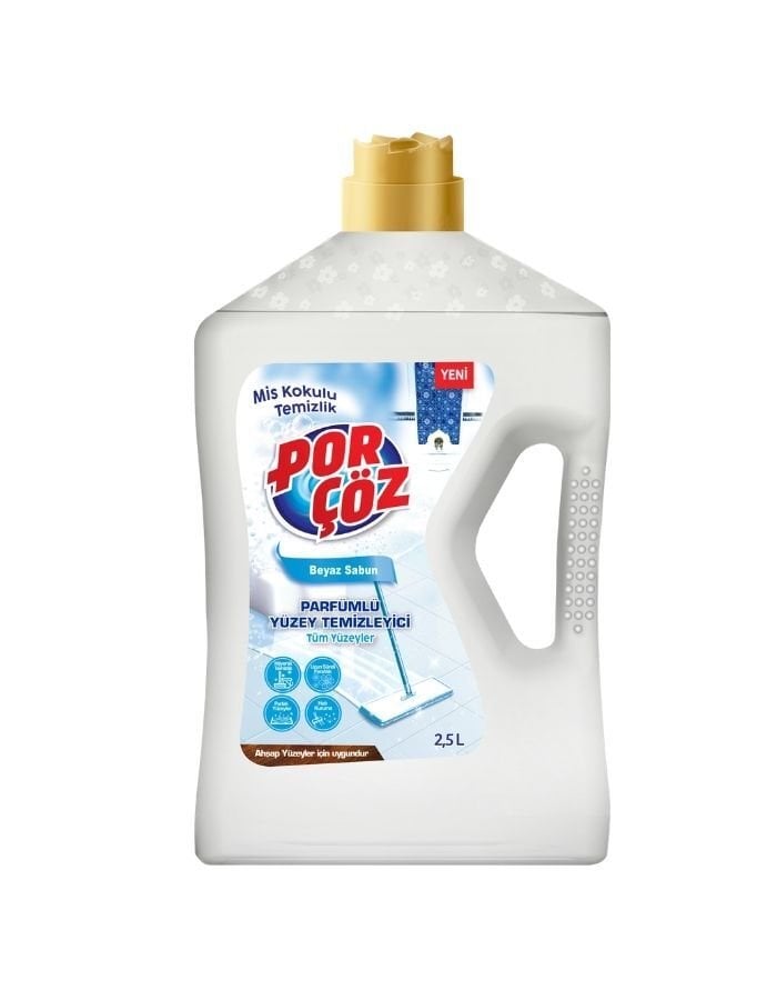 Porçöz Beyaz Sabun Yüzey Temizleyici 2500 ML
