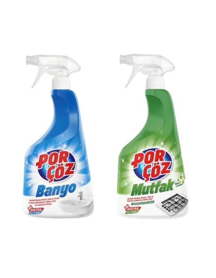 Porçöz Banyo+Mutfak Sprey 750 ML