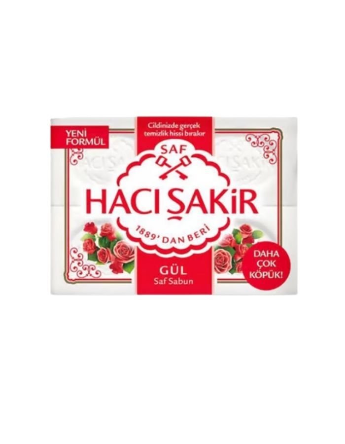 Hacı Şakir Gül Kalıp Sabun 600 gr