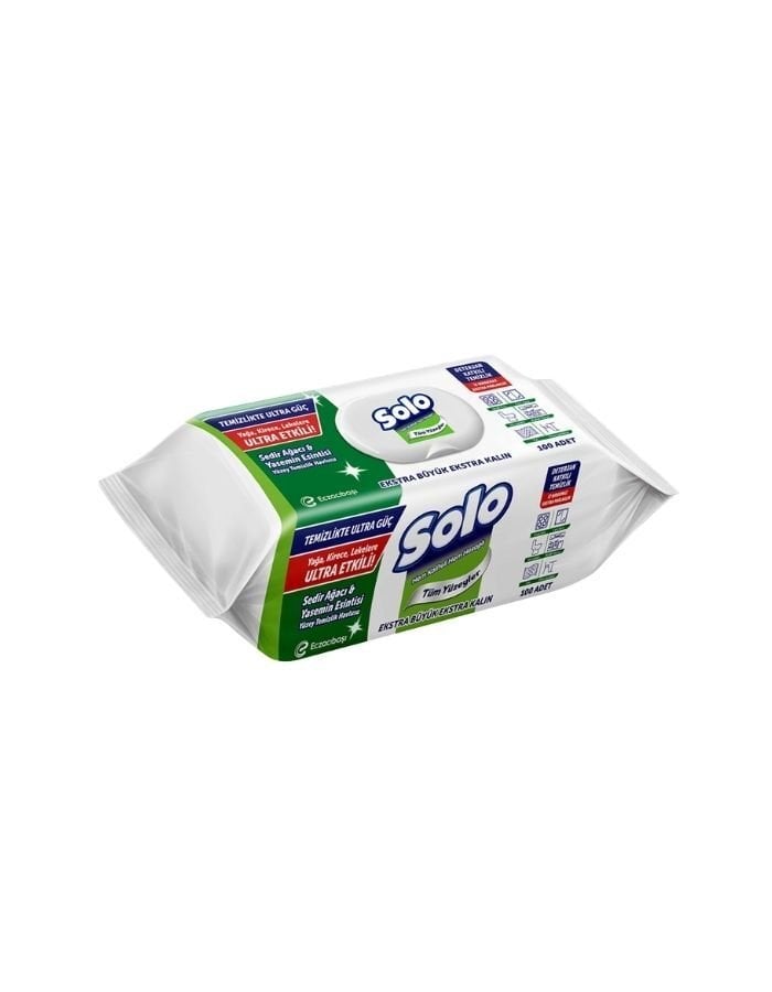Solo 100'lü Yasemin Yüzey Temizlik Havlusu