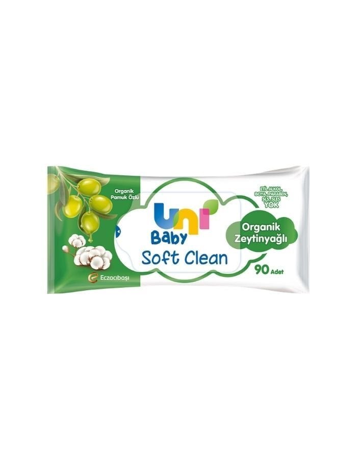 Uni Baby 90'lı Zeytinyağlı Islak Mendil
