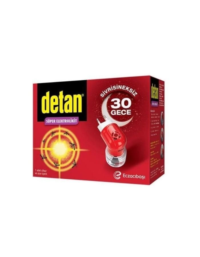 Detan 30 Gece Elektrolikit Cihaz+Yedek