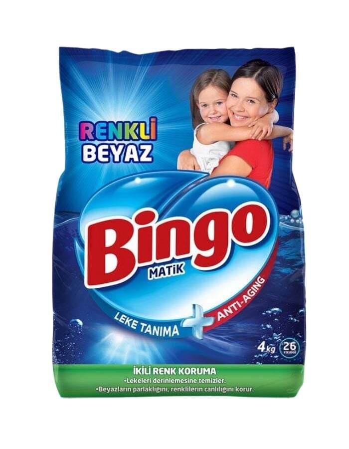 Bingo Matik Renkli 4 Kg