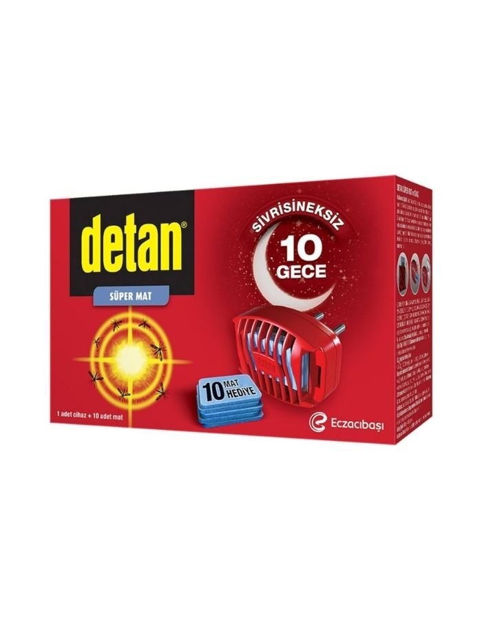 Detan Süper Mat Cihaz + 10 Yedek