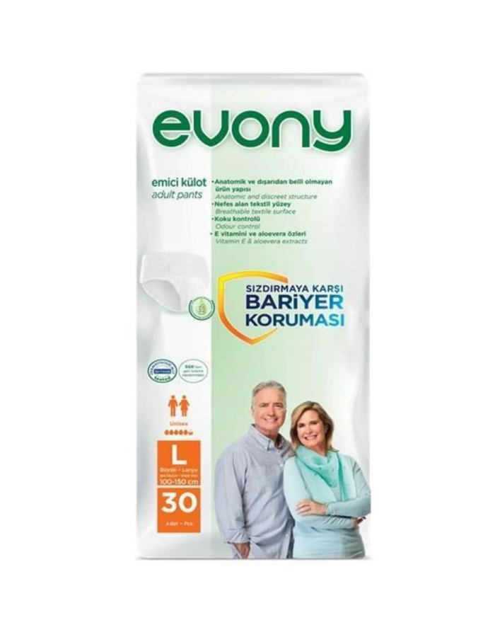 Evony Unisex Large Beden Emici Külot