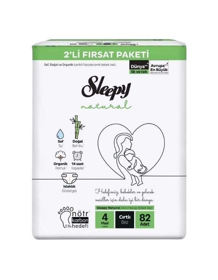 Sleepy 82'li Bebek Bezi Fırsat Paket No:4