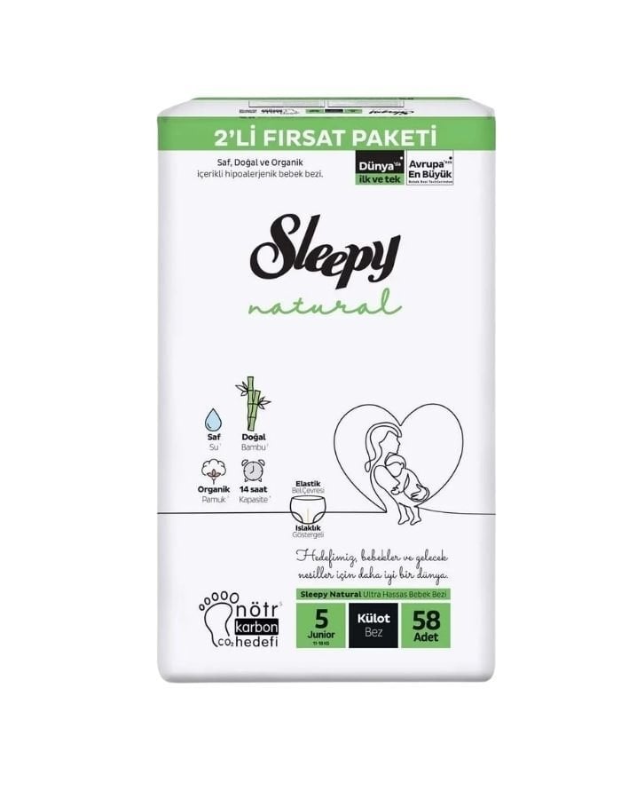 Sleepy 58'li Bebek Bezi  Fırsat Paket No:5
