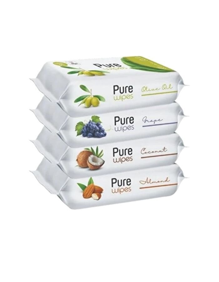 Pure Baby Islak Havlu 4X50