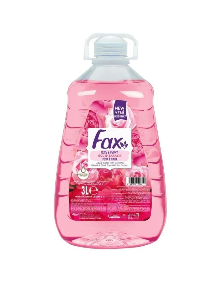 Fax Gül & Şakayık Sıvı Sabun 3000 ML