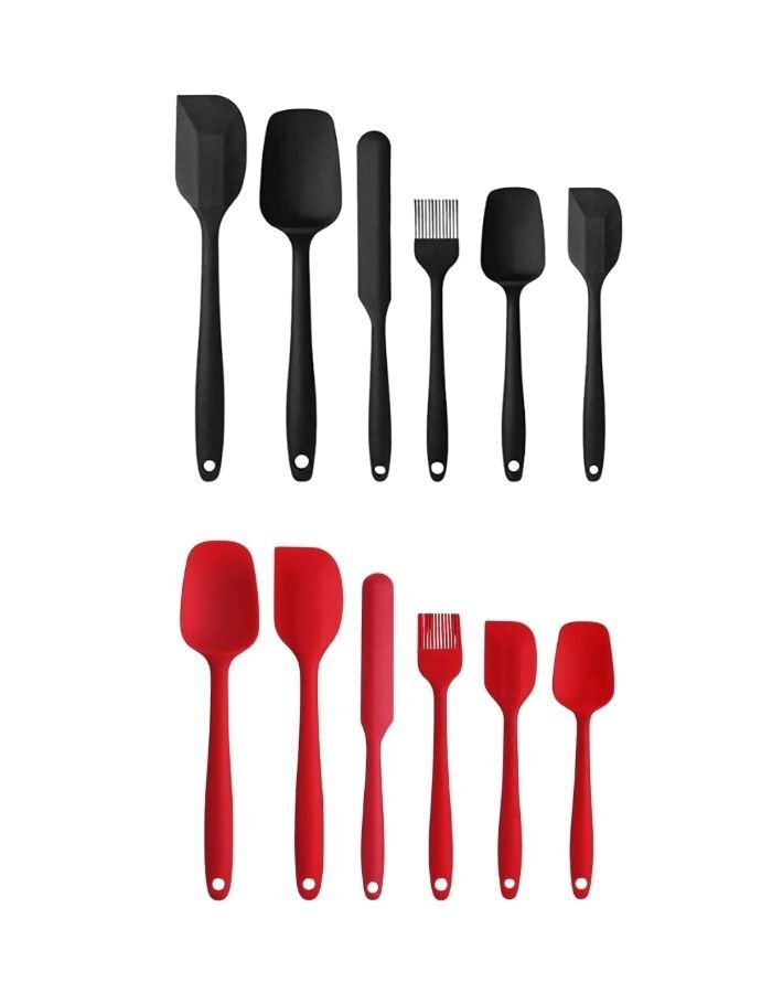 Silikon 6'lı Pasta Seti