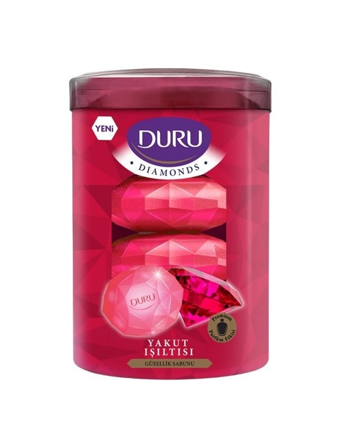 Duru Diamonds Serıes 4'lü Red Sabun
