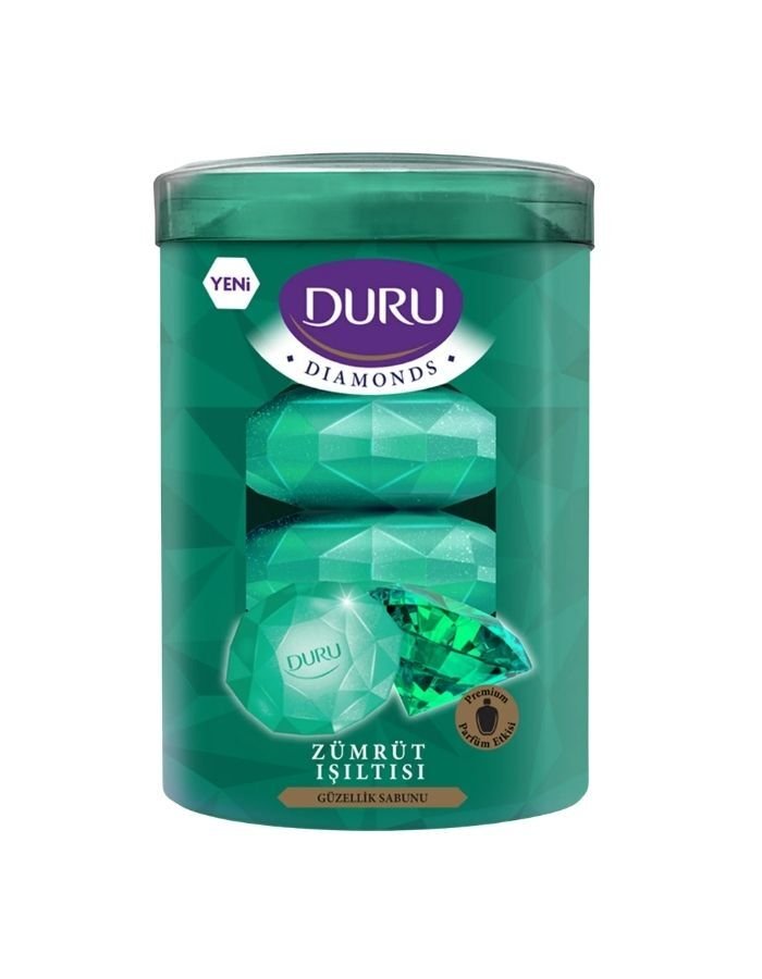 Duru Diamonds Serıes 4'lü Green Sabun