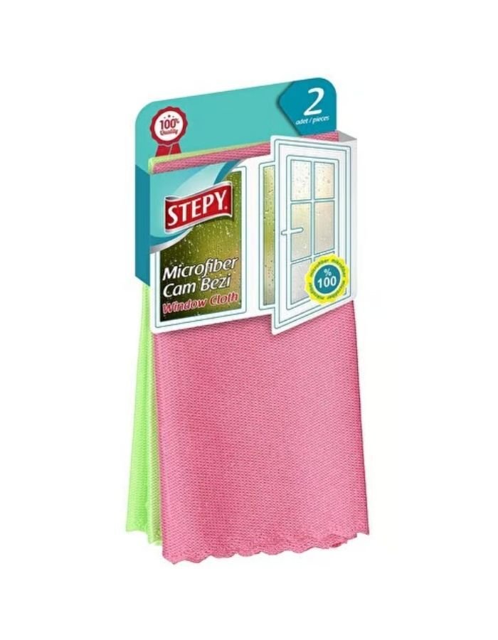 Stepy 2'li Mikrofiber Cam Bezi