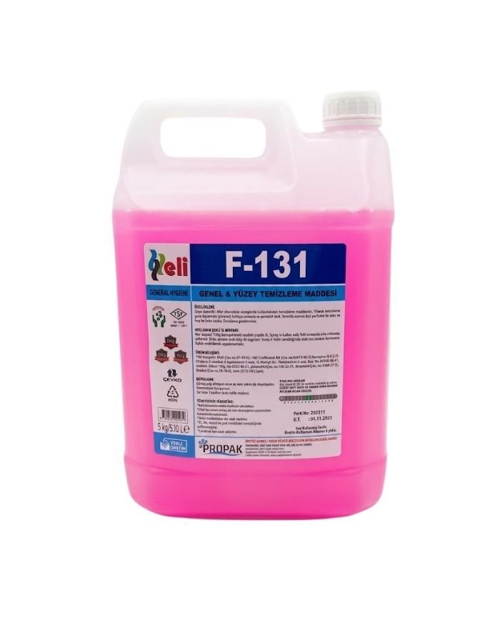 Frteli Genel Yüzey Temizleyici F131 Pembe 10 Kg