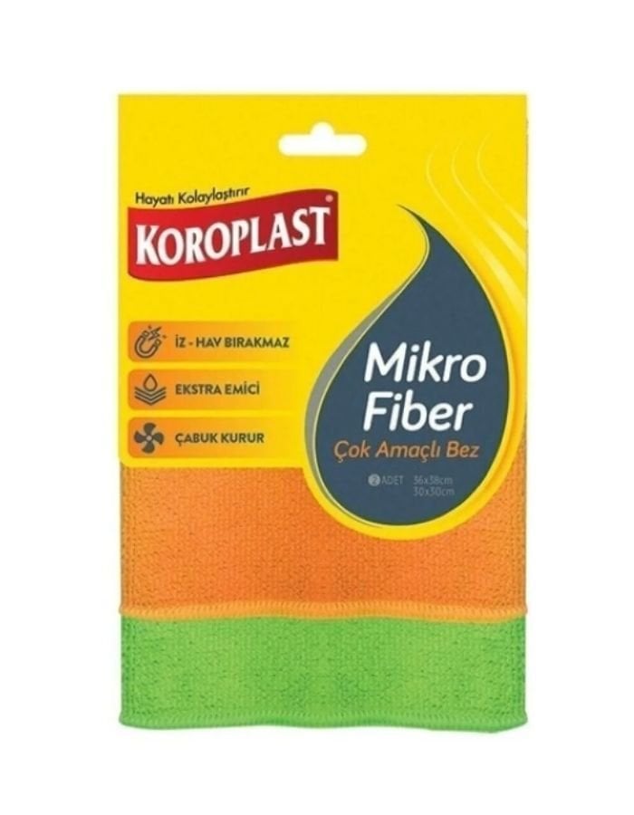 Koroplast Yağ-Kir Sökücü 3'lü Temizlik Bezi