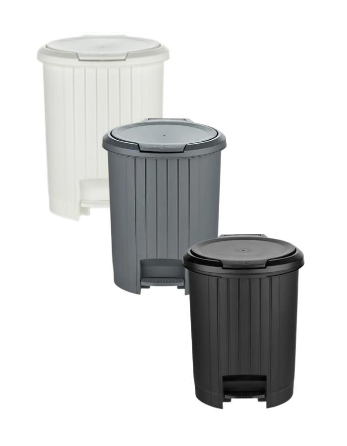 Tuffex Pedallı Çöp Kovası Lüx 25 Lt