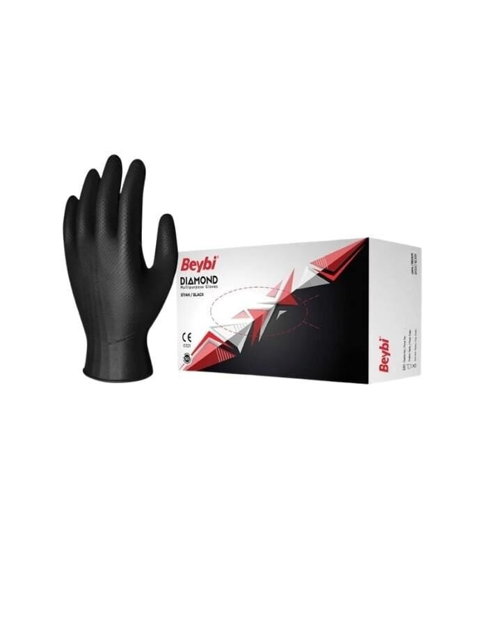 Beybi Diamond Xl Beden Siyah Eldiven
