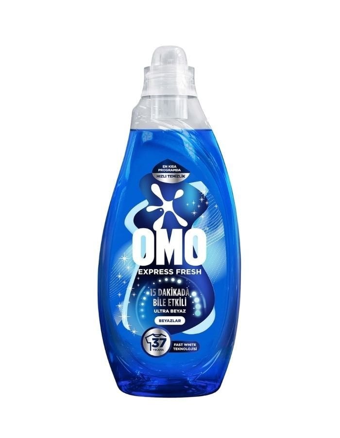 Omo Express Fresh Ultra Beyaz Sıvı Çamaşır Deterjanı  1480 ML
