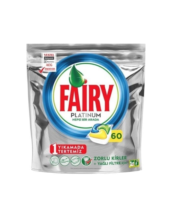 Fairy Platinum 60'lı Bulaşık Makinesi Tableti