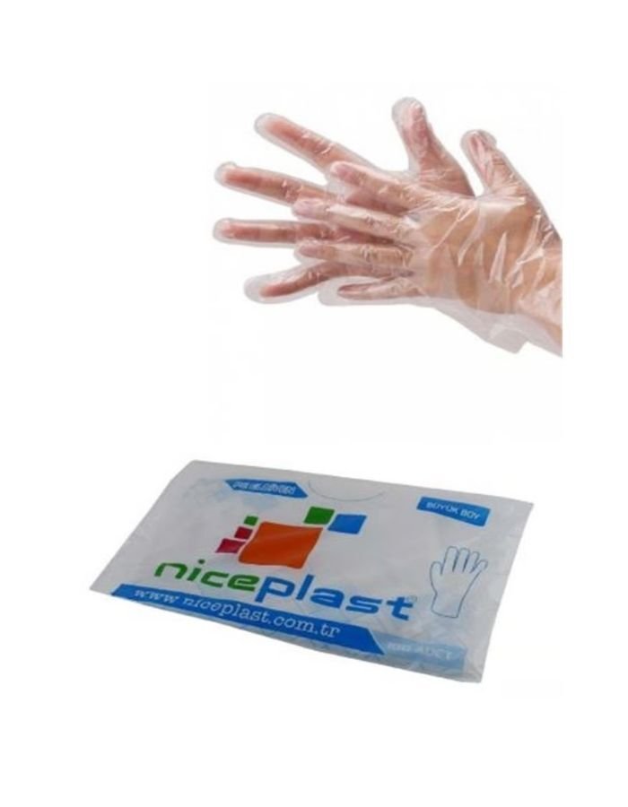 Nıceplast Hdpe 100'lü Şeffaf Eldiven