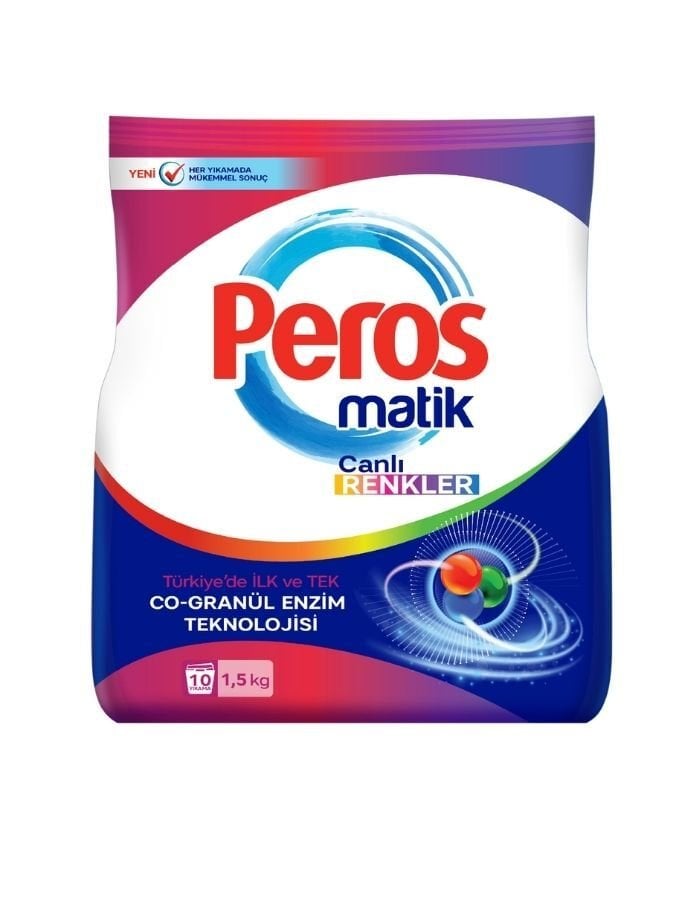 Peros Matik Canlı Renkler 1.5 Kg