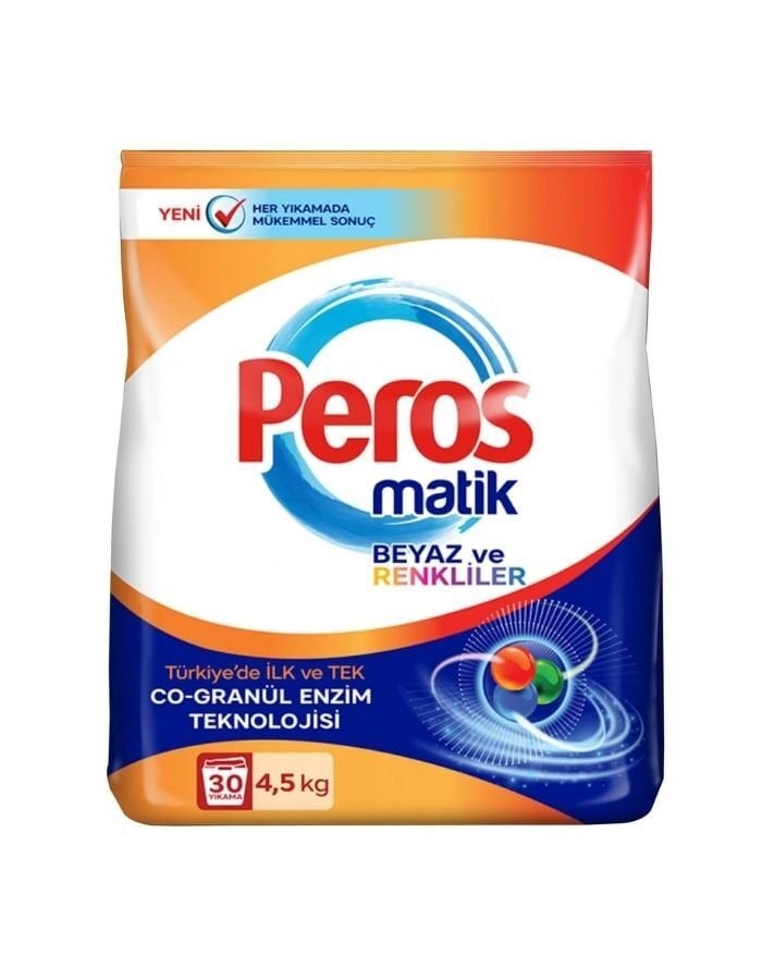 Peros Matik Beyazlar Ve Renkliler 4.5 Kg