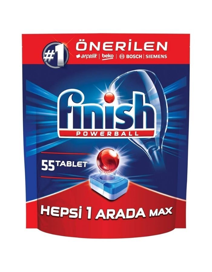 Finish Powerball 65'li Bulaşık Makinesi Tableti