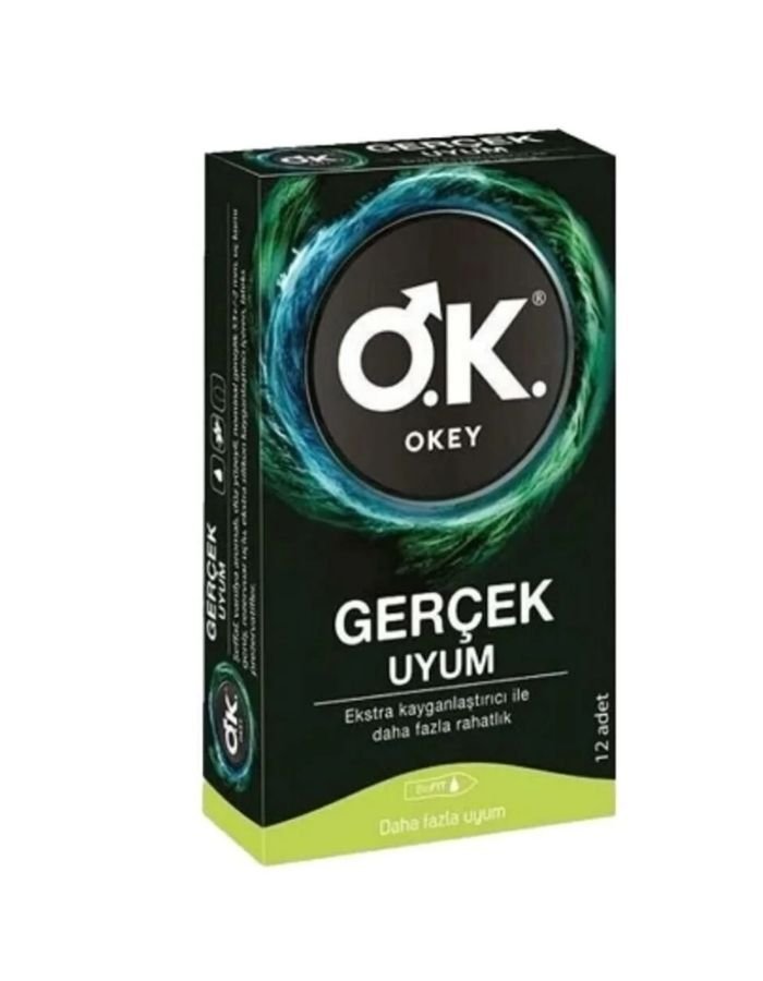 Okey 10'lu Gerçek Uyum Prezervatif