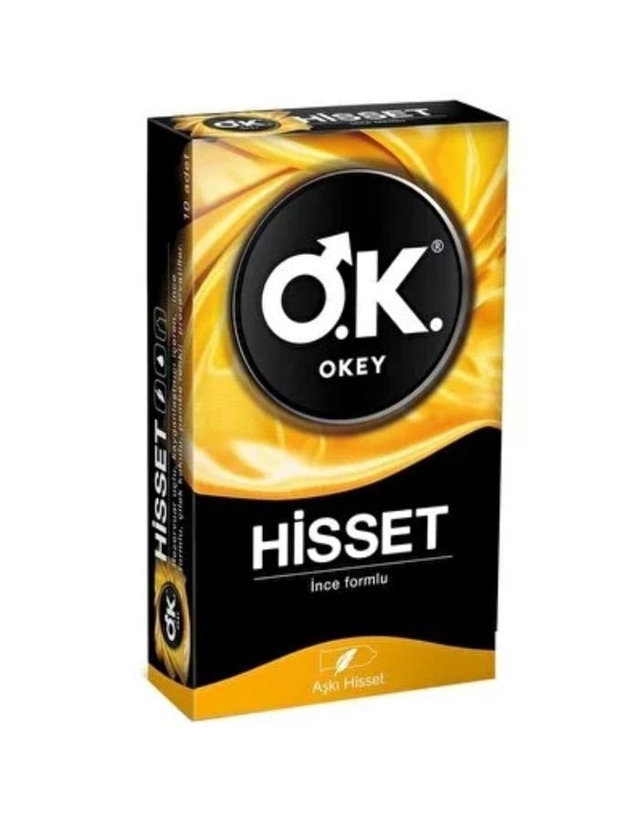 Okey 10'lu Hisset Prezervatif