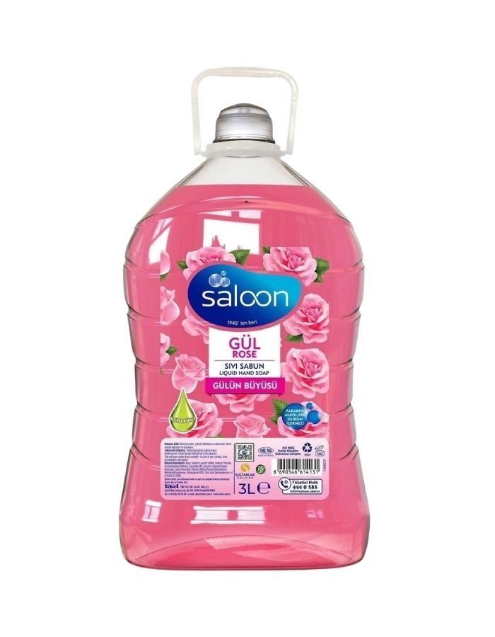 Saloon Gül Sıvı Sabun 3000 ML