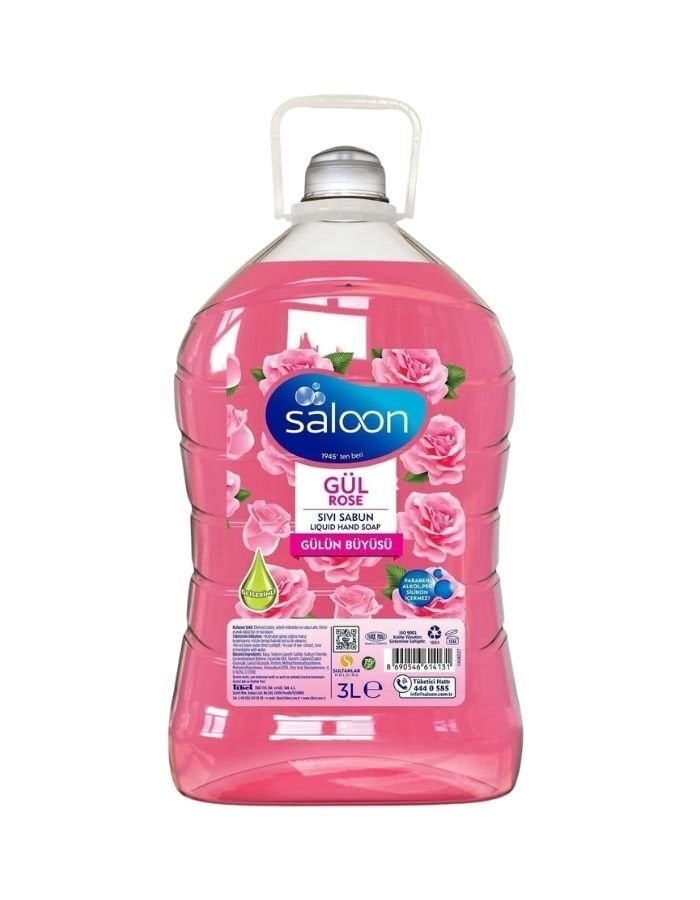 Saloon Gül Sıvı Sabun 3000 ML