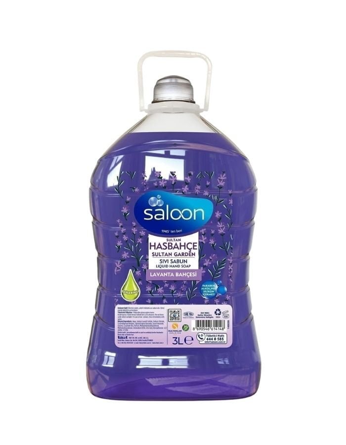 Saloon Hasbahçe Sıvı Sabun Sultan 3000 ML