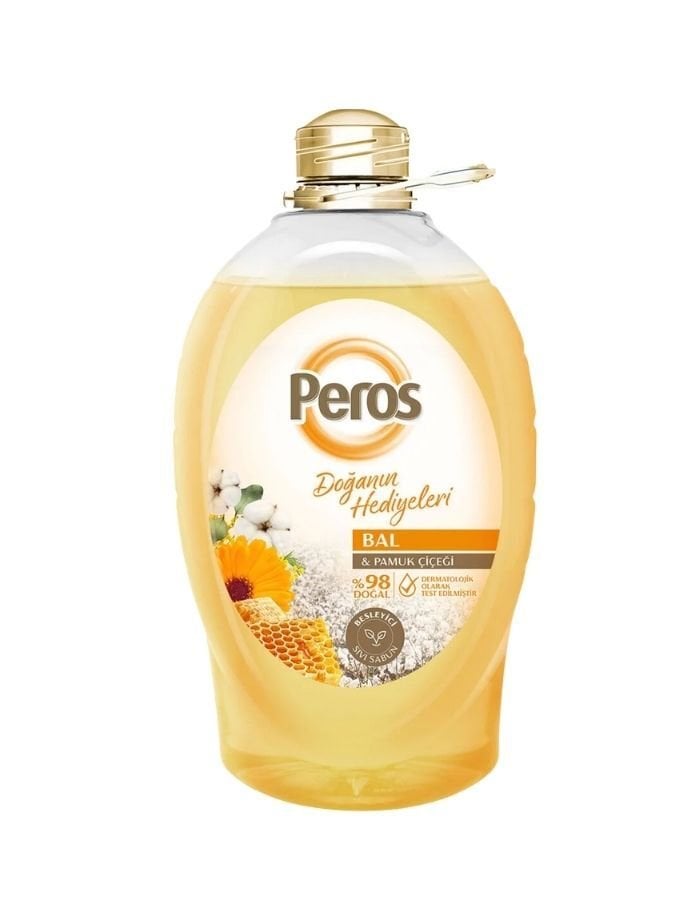 Peros Bal Pamuk Sıvı Sabun 3000 ML