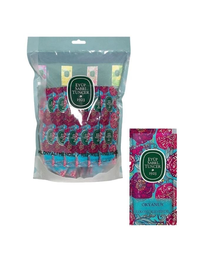 Eyüp Sabri Tuncer Okyanus 150'li Kolonyalı Mendil Poşet