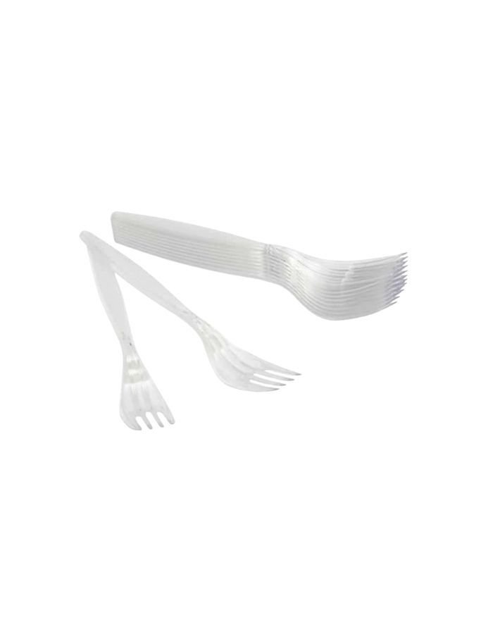 Güzel İş 10'lu Plastik Lüks Çatal