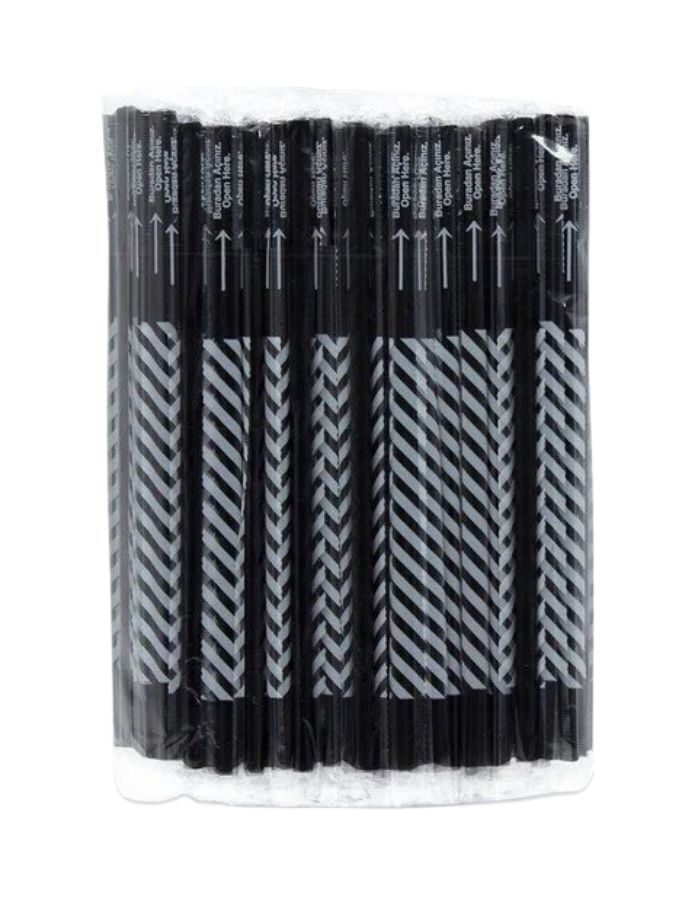 Jelatinli Frozen 100'lü Siyah Pipet  22Cm