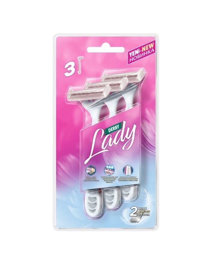 Derby Lady Platinium 3'lü Tıraş Bıçağı