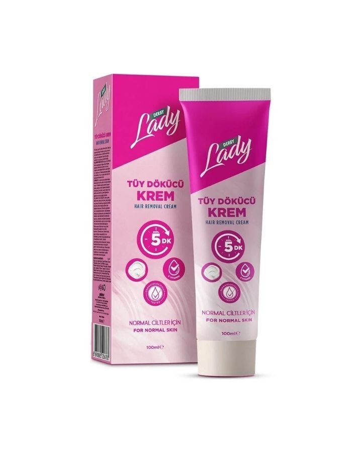 Derby Lady Normal Ciltler İçin Tüy Dökücü Krem 100 ML