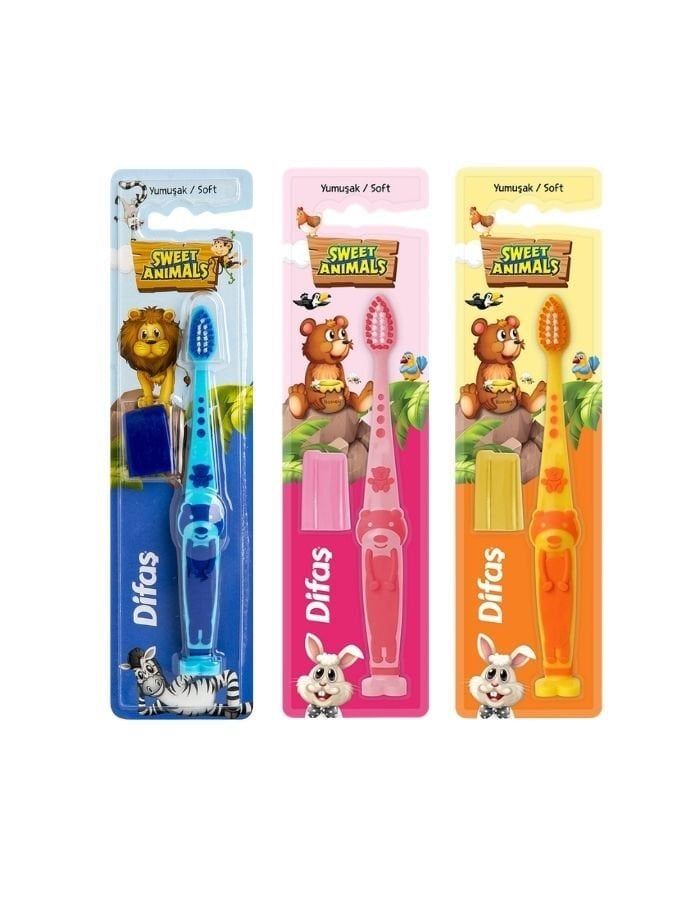 Difaş Weet Animals Çocuk Diş Fırçası