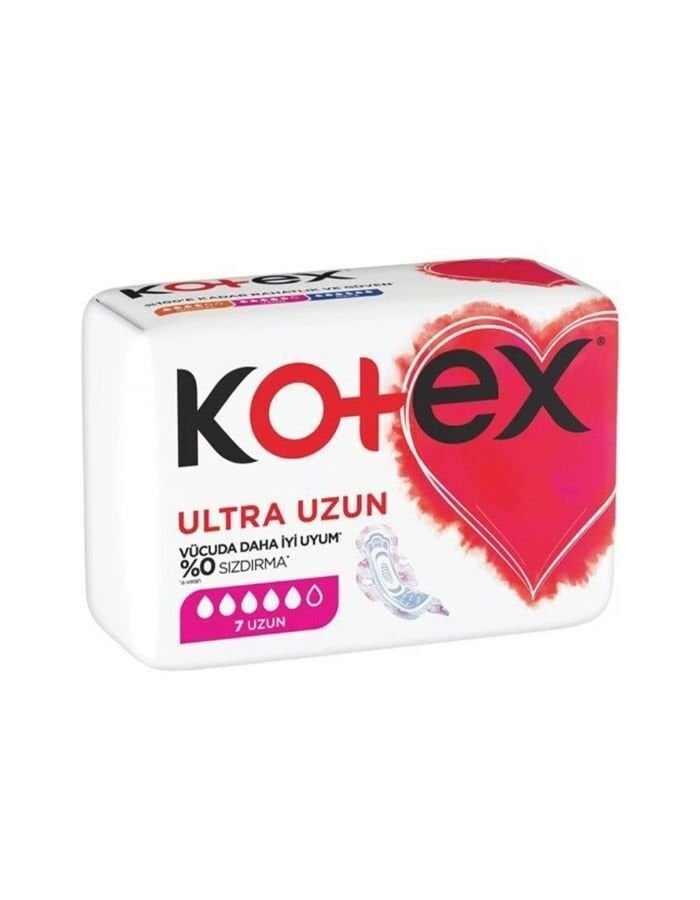Kotex Ultra 7'li Tekli Uzun Ped