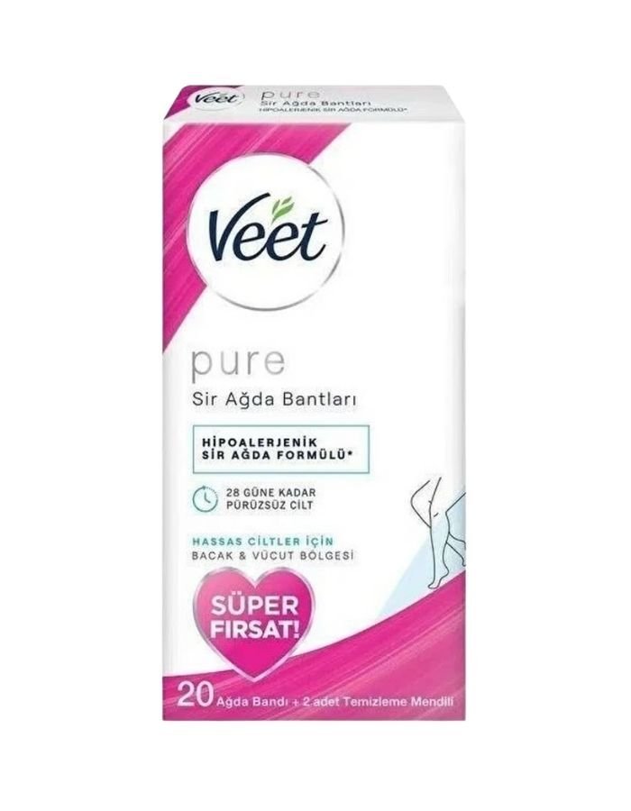 Veet Hassas Ciltler İçin Sir Ağda Bandı